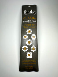 Chakra Incense Sticks, Sampler Pack (14 sticks, 2 per Chakra)